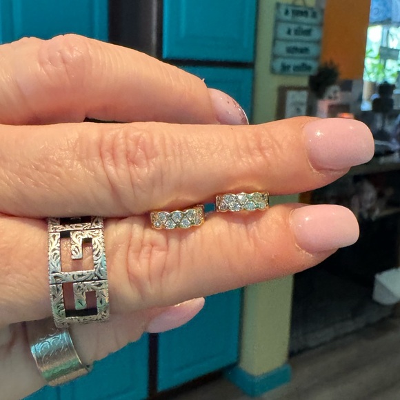 Jewelry - #301 0.64 ctw Moissanite Huggies